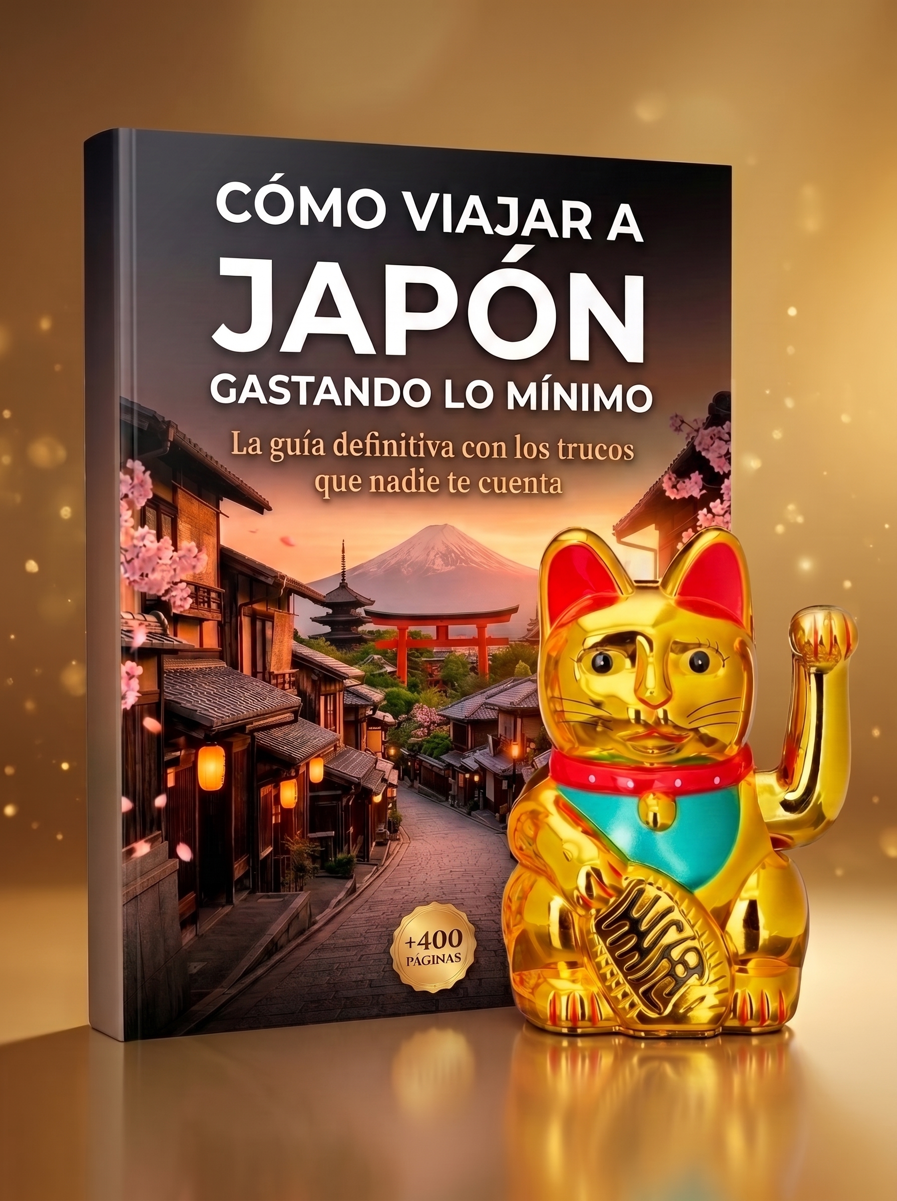 Pack: guía de viaje a Japón y Maneki-neko